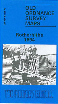 Rotherhithe 1894: London Sheet 078.2 - Old O.S. Maps of London (Sheet map, folded)