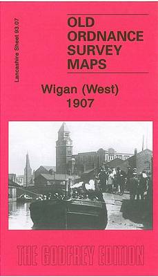 Wigan West 1908: Lancashire Sheet 93.07 - Old O.S. Maps of Lancashire (Sheet map, folded)