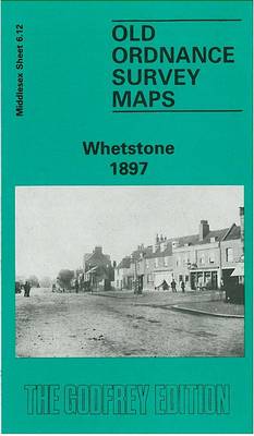 Whetstone 1897: Middlesex Sheet 06.12 - Old O.S. Maps of Middlesex (Sheet map, folded)