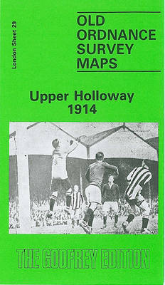 Upper Holloway 1914: London Sheet 029.3 - Old Ordnance Survey Maps of London (Sheet map, folded)