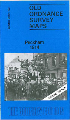 Peckham 1914: London Sheet 103.3 - Old O.S. Maps of London (Sheet map, folded)