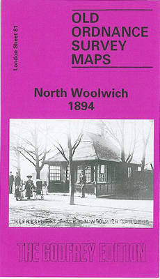 North Woolwich 1894: London Sheet 081.2 - Old O.S. Maps of London (Sheet map, folded)