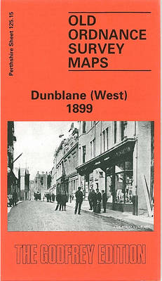 Dunblane (West) 1899: Perthshire Sheet 125.15 - Old O.S. Maps of Perthshire (Sheet map, folded)