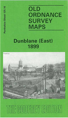 Dunblane (East) 1899: Perthshire Sheet 125.16 - Old O.S. Maps of Perthshire (Sheet map, folded)