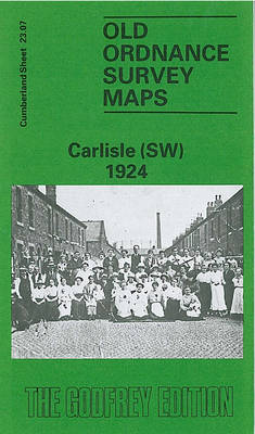 Carlisle (SW) 1924: Cumberland Sheet 23.07 - Old O.S. Maps of Cumberland (Sheet map, folded)