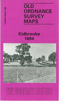 Kidbrooke 1894: London Sheet 106.2 - Old O.S. Maps of London (Sheet map, folded)