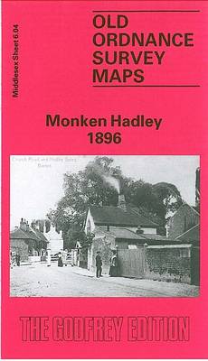 Monken Hadley 1896: Middlesex Sheet 06.04 - Old O.S. Maps of Middlesex (Sheet map, folded)