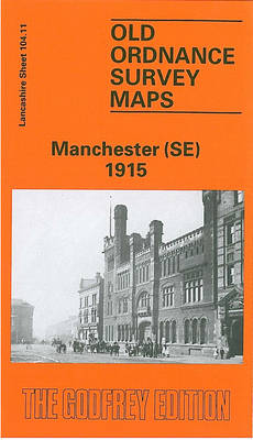 Manchester (SE) 1915: Lancashire Sheet 104.11 - Old O.S. Maps of Lancashire (Sheet map, folded)