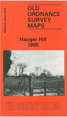 Hanger Hill 1895: Middlesex Sheet 16.05a - Old O.S. Maps of Middlesex (Sheet map, folded)