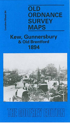 Kew, Gunnersbury and Old Brentford 1894: London Sheet 084 - Old O.S. Maps of London (Sheet map, folded)