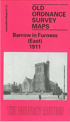 Barrow-in-Furness (East) 1908: Lancashire Sheet 21.12 - Old O.S. Maps of Lancashire (Sheet map, folded)