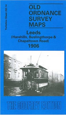Leeds - Harehills, Buslingthorpe & Chapeltown Road 1906: Yorkshire Sheet 203.14 - Old O.S. Maps of Yorkshire (Sheet map, folded)