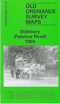 Didsbury (Palatine Road) 1904: Lancashire Sheet 111.10 - Old O.S. Maps of Lancashire (Sheet map, folded)