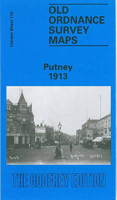 Putney 1913: London Sheet 113.3 - Old O.S. Maps of London (Sheet map, folded)