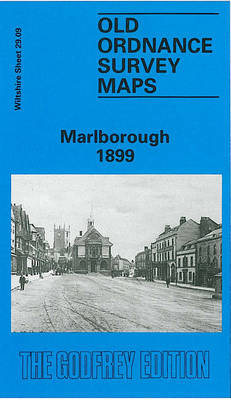 Marlborough 1899: Wiltshire Sheet 29.09 - Old O.S. Maps of Wiltshire (Sheet map, folded)