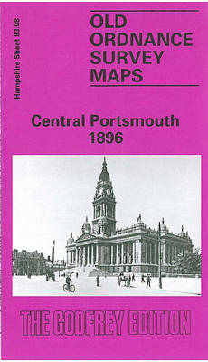 Central Portsmouth 1896: Hampshire Sheet 83.08 - Old O.S. Maps of Hampshire (Sheet map, folded)
