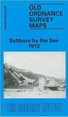 Saltburn by the Sea 1913: Yorkshire Sheet 8.09 - Old O.S. Maps of Yorkshire (Sheet map, folded)
