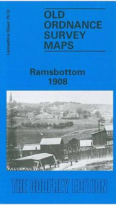 Ramsbottom 1908: Lancashire Sheet 79.12 - Old O.S. Maps of Lancashire (Sheet map, folded)
