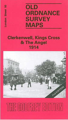 Clerkenwell, King's Cross & Angel 1913: London Sheet 050.3 - Old Ordnance Survey Maps of London (Sheet map, folded)