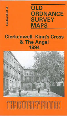 Clerkenwell, King's Cross and the Angel 1894: London Sheet 050.2 - Old Ordnance Survey Maps of London (Sheet map, folded)