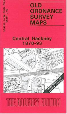 Central Hackney 1870-93: London Large Scale Sheet 07.08 - Yard to the Mile Maps London (Sheet map, folded)