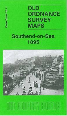 Southend-on-Sea 1895: Essex Sheet 78.11 - Old O.S. Maps of Essex (Sheet map, folded)