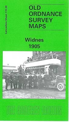Widnes 1905: Lancashire Sheet 115.09 - Old O.S. Maps of Lancashire (Sheet map, folded)