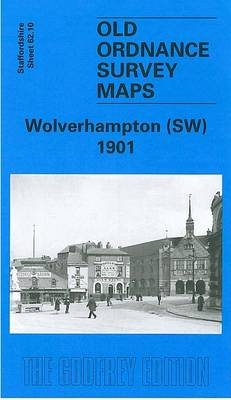 Wolverhampton (South West) 1901: Staffordshire Sheet 62.10 - Old O.S. Maps of Staffordshire (Sheet map, folded)