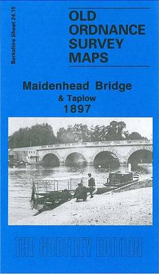 Maidenhead Bridge and Taplow 1897: Berkshire Sheet 24.15 - Old O.S. Maps of Berkshire (Sheet map, folded)