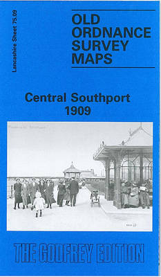 Central Southport 1909: Lancashire Sheet 75.09 - Old O.S. Maps of Lancashire (Sheet map, folded)
