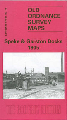 Speke and Garston Docks 1905: Lancashire Sheet 113.16 - Old O.S. Maps of Lancashire (Sheet map, folded)