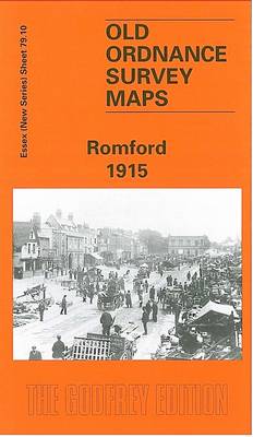 Romford 1916: Essex Sheet 79.10 - Old O.S. Maps of Essex (Sheet map, folded)