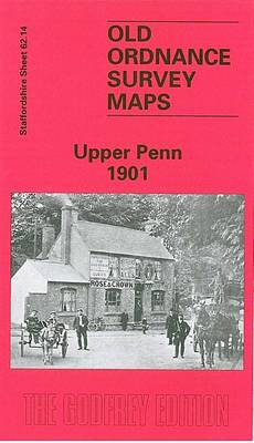 Upper Penn 1901: Staffordshire Sheet 62.14 - Old O.S. Maps of Staffordshire (Sheet map, folded)