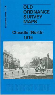 Cheadle (North) 1916: Lancashire Sheet 111.15 - Old O.S. Maps of Lancashire (Sheet map, folded)