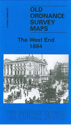 The West End 1894: London Sheet 061.2 - Old Ordnance Survey Maps of London (Sheet map, folded)