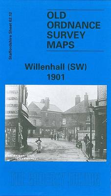 Willenhall (SW) 1901: Staffordshire Sheet 62.12 - Old O.S. Maps of Staffordshire (Sheet map, folded)