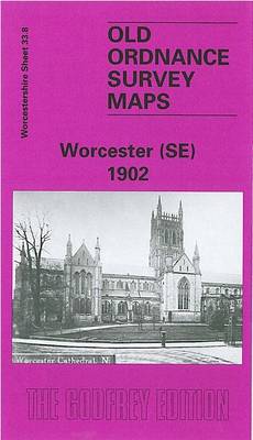 Worcester (SE) 1902: Worcestershire Sheet 33.08 - Old Ordnance Survey Maps of Worcestershire (Sheet map, folded)