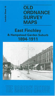 East Finchley and Hampstead Garden Suburb 1894-1911: London Sheet 010.2 - Old O.S. Maps of London (Sheet map, folded)