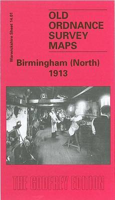 Birmingham (North) 1913: Warwickshire Sheet 14.01 - Old Ordnance Survey Maps of Warwickshire (Sheet map, folded)