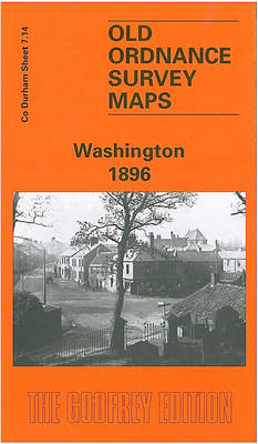Washington 1896: Durham Sheet 7.14 - Old Ordnance Survey Maps of County Durham (Sheet map, folded)