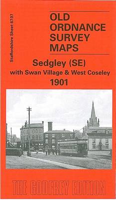 Sedgley (SE) with Swan Village and West Coseley 1901: Staffordshire Sheet 1901 - Old O.S. Maps of Staffordshire (Sheet map, folded)