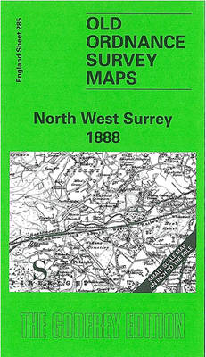 North West Surrey 1888: One Inch Map 285 - Old Ordnance Survey Maps of England & Wales (Sheet map, folded)