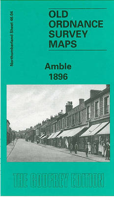 Amble 1896: Northumberland Sheet 46.04 - Old O.S. Maps of Northumberland (Sheet map, folded)