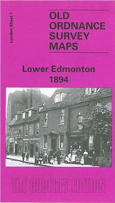 Lower Edmonton 1894: London Sheet 001 - Old O.S. Maps of London (Sheet map, folded)