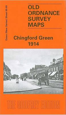 Chingford Green 1914: Essex Sheet 69.09 - Old O.S. Maps of Essex (Sheet map, folded)