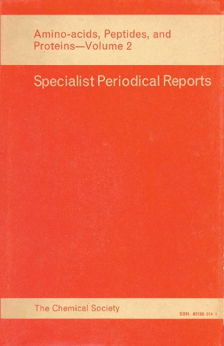 Amino Acids, Peptides and Proteins: Volume 1 - Specialist Periodical Reports (Hardback)