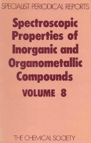 Spect Properties Inorganic & Organometallic Compounds (Hardback)