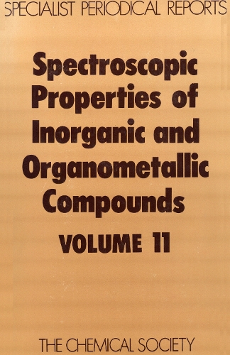 Spect Properties Inorganic & Organometallis Cmpds (Hardback)
