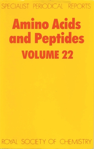Amino Acids and Peptides: Volume 22 (Hardback)