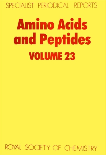 Amino Acids and Peptides: Volume 23 (Hardback)